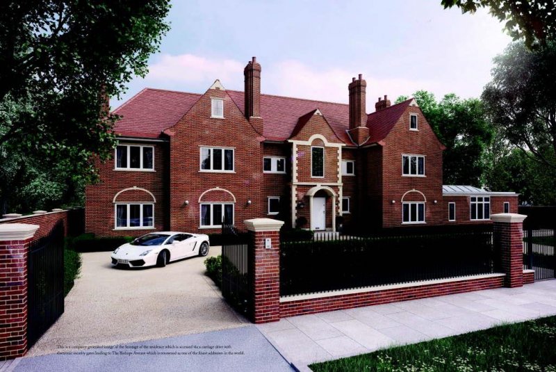 Front View - The Bishops Avenue, N2, 0BN